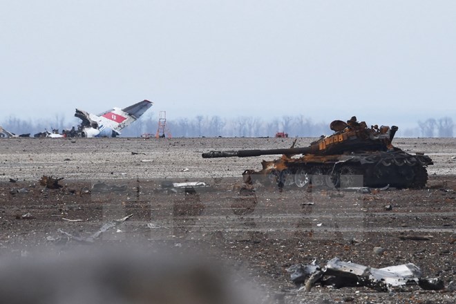Ukraine: Thành phố Donetsk rung chuyển vì bị nã tên lửa đạn đạo