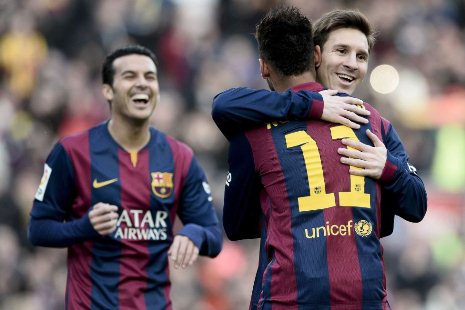 Messi lập hat-trick giúp Barca thắng đậm Levante