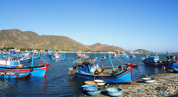 Du lịch chợ làng chài Ninh Chữ