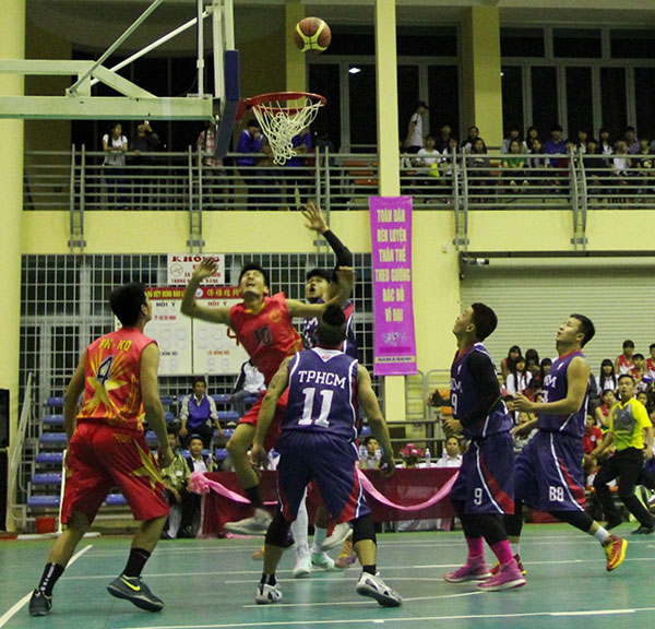 Khai mạc Giải vô địch bóng rổ toàn quốc 2015