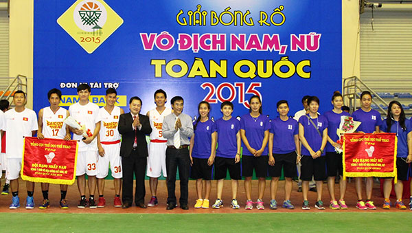 Kết thúc vòng 1 Giải vô địch bóng rổ toàn quốc 2015