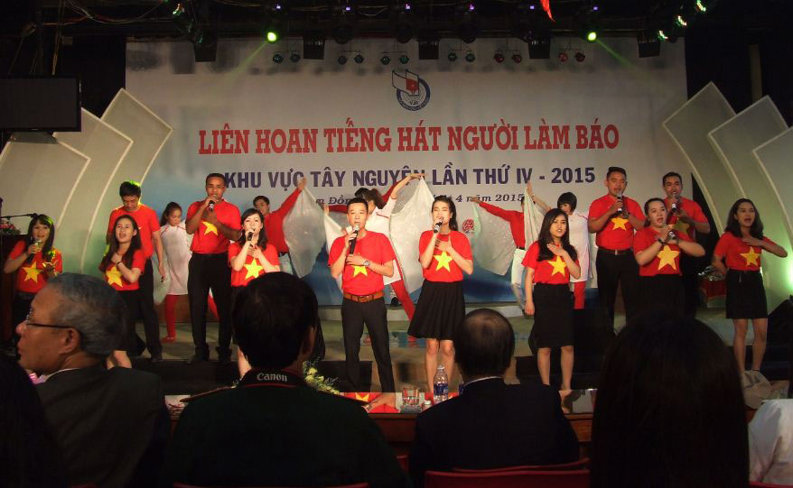 Liên hoan nhận được sự quan tâm cổ vũ của đông đảo người làm báo Lâm Đồng