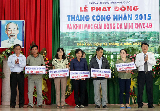 Phát động "Tháng Công nhân" năm 2015