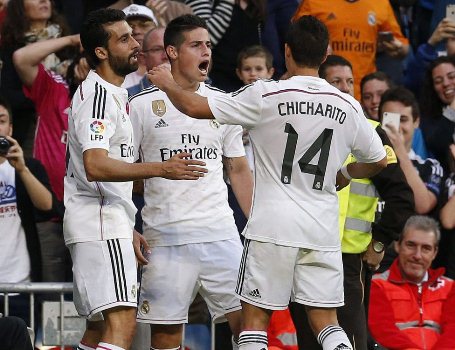 James Rodriguez lập công giúp Real đánh bại Almeria