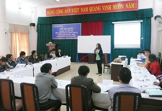 Tập huấn Hệ thống quản lý chất lượng cho cán bộ cơ quan hành chính nhà nước