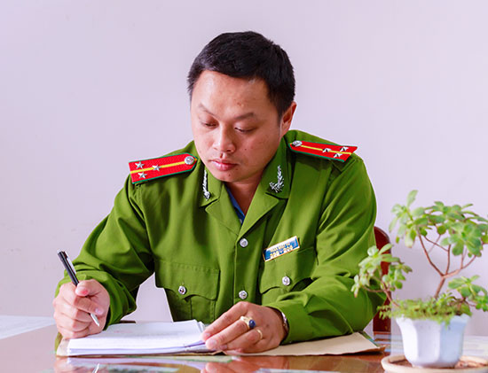 Xứng đáng là chiến sỹ Công an nhân dân