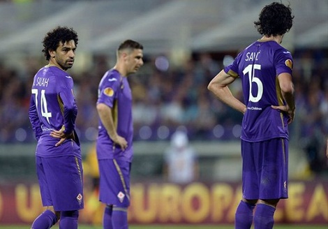 Fiorentina để thua tan nát với tổng tỉ số 0-5 sau 2 lượt trận