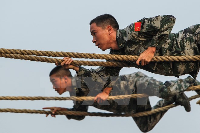 Quân đội Trung Quốc tập trận quy mô lớn liên khu vực