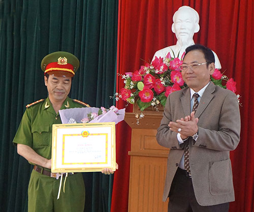 Công an TP Bảo Lộc được UBND tỉnh tặng Bằng khen