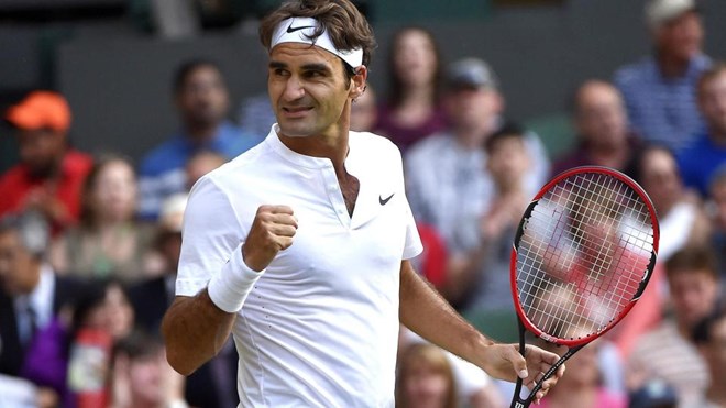Wimbledon 2015: Federer &quot;tốc hành,&quot; Djokovic chưa thể đi tiếp
