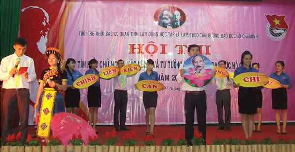 Sôi nổi hội thi tìm hiểu chủ nghĩa Mác - Lênin và tư tưởng đạo đức Hồ Chí Minh