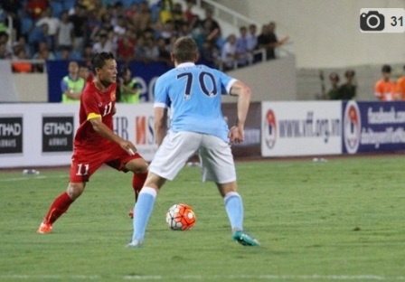 Man City thắng dễ 8-1 trước tuyển Việt Nam