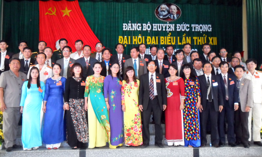 Bế mạc Đại hội Đại biểu Đảng bộ huyện Đức Trọng lần thứ XII (nhiệm kỳ 2015-2020)
