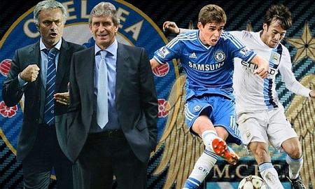 Ông Pellegrini vẫn chưa một lần vượt qua người đồng nghiệp Mourinho