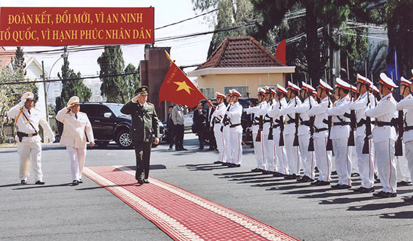 Công an Lâm Đồng vinh quang một chặng đường