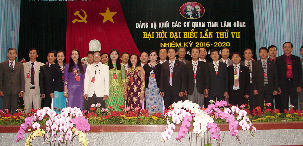 Bế mạc Đại hội Đại biểu Đảng bộ Khối các cơ quan tỉnh lần thứ VI, nhiệm kỳ 2015 - 2020