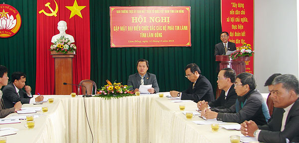Gặp mặt chức sắc hệ phái Tin lành