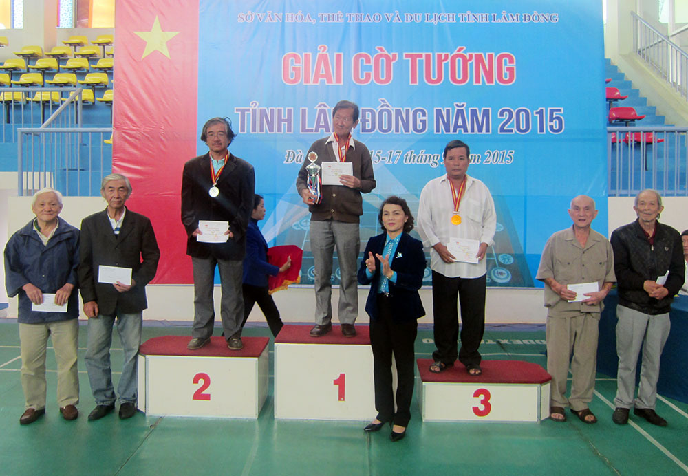 Đà Lạt dẫn đầu toàn đoàn giải cờ tướng toàn tỉnh 2015