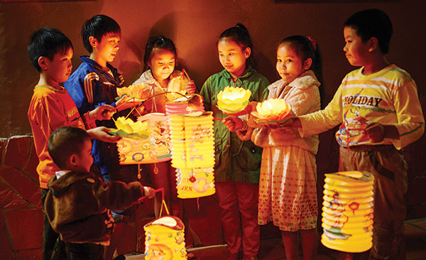 Lồng đèn vỏ chai