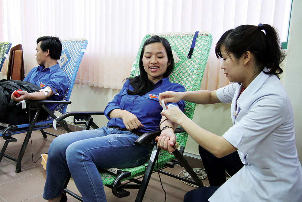 Điểm sáng trong phong trào hiến máu tình nguyện