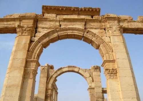 IS phá hủy Khải hoàn môn tại Palmyra
