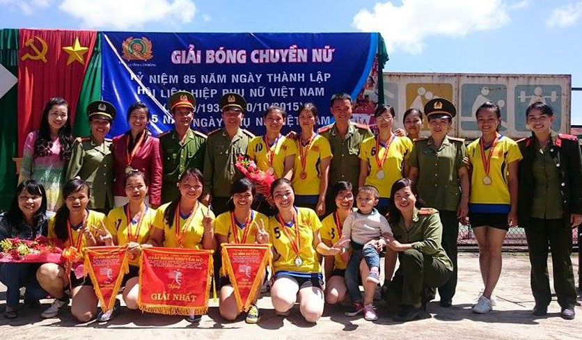 Khai mạc giải bóng chuyền nữ tỉnh Lâm Đồng năm 2015