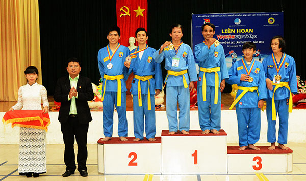 Kết thúc Liên hoan Vovinam - Việt Võ Đạo TP Đà Lạt lần thứ nhất