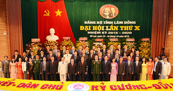 Đại hội đại biểu Đảng bộ tỉnh khóa X, nhiệm kỳ 2015 - 2020 thành công tốt đẹp