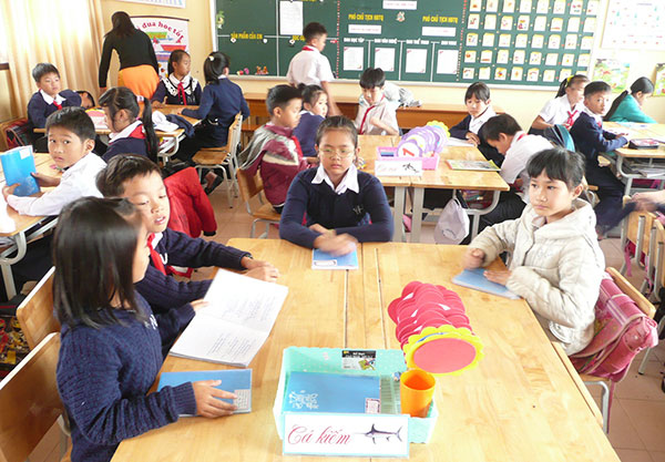 Nỗ lực của một trường tiểu học vùng ven Đà Lạt