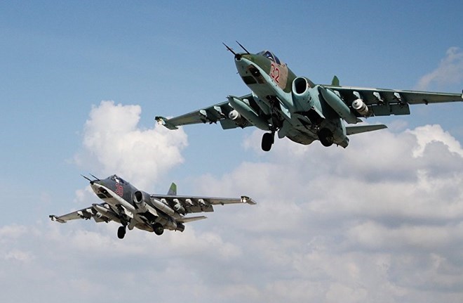 Không quân Nga phá hủy một trại huấn luyện lớn của IS ở Syria