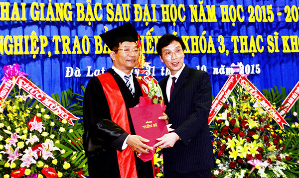 Đại học Đà Lạt khai giảng bậc sau đại học năm học 2015 - 2016