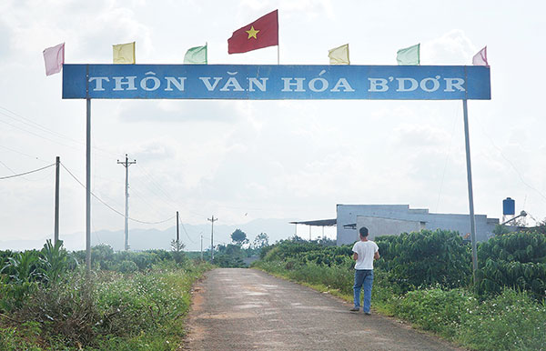 B'Dơr xây dựng nông thôn mới