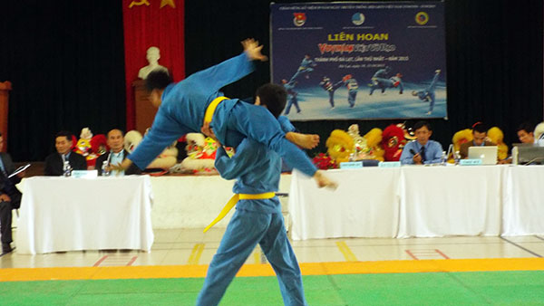Liên hoan Vovinam lần đầu tiên diễn ra ở Đà Lạt là ngày hội lớn của tuổi trẻ