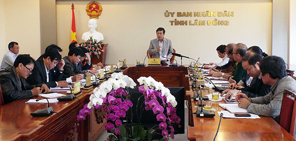 Đẩy nhanh tiến độ chuẩn bị tổ chức Festival Hoa 2015