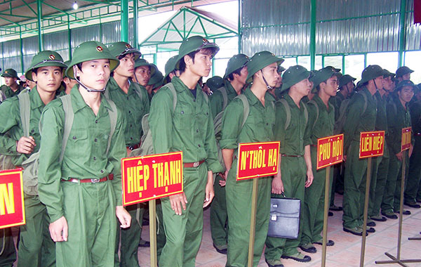 Đức Trọng sẵn sàng cho ngày giao quân