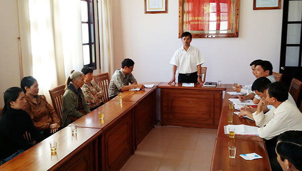 Thêm 1 vụ tranh chấp đường đi ở xã Tân Nghĩa!