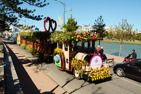 Carnaval Hoa rực rỡ phố