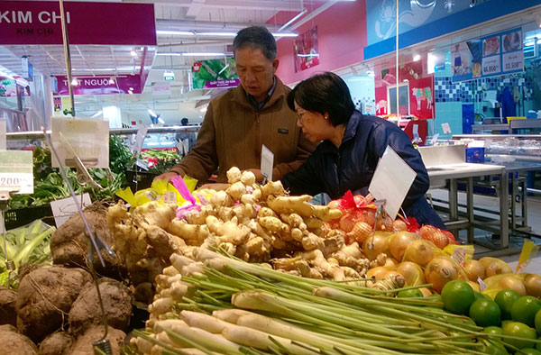 Chuẩn bị hàng tết