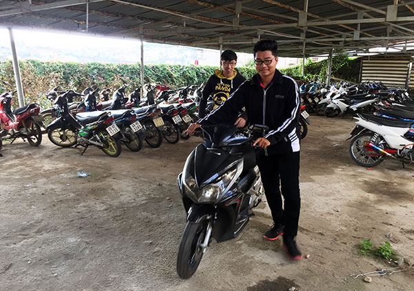 Xe "tìm về" chủ sau 2 ngày mất