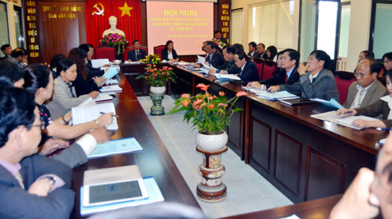 Ban Dân vận Tỉnh ủy: Triển khai nhiệm vụ công tác dân vận năm 2016