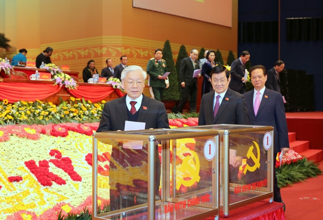 Công bố danh sách Ban chấp hành Trung ương khóa XII