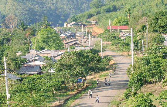 Diện mạo Sơn Điền hôm nay. Ảnh: BT
