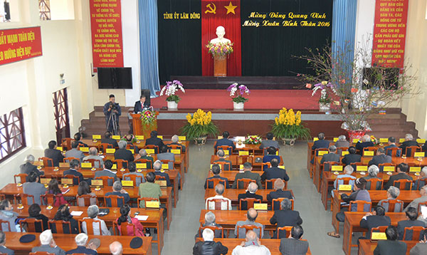 Thường vụ Tỉnh ủy gặp mặt các đồng chí nguyên lãnh đạo tỉnh qua các thời kỳ