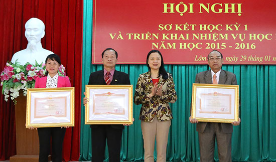 Chất lượng giáo dục được nâng lên so với cùng kỳ năm học trước