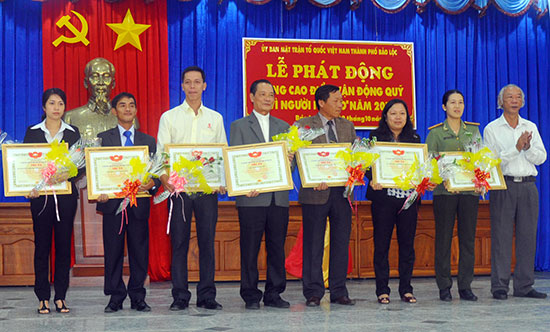 Một cuộc vận động đã đi vào lòng dân