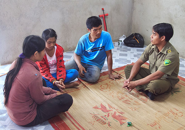 Đam Rông: Liêng Srônh đi đầu trong phong trào giữ gìn an ninh trật tự