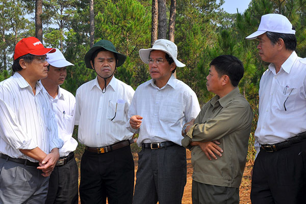 Bí thư Tỉnh ủy làm việc tại huyện Di Linh