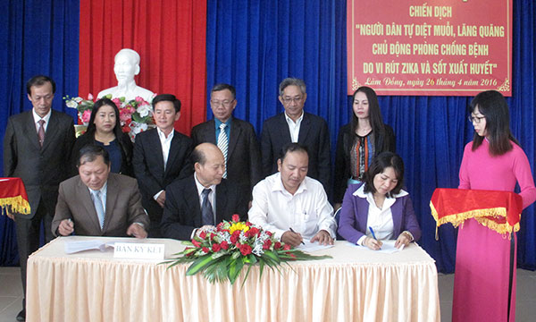 Phát động chiến dịch người dân tự diệt muỗi, diệt lăng quăng