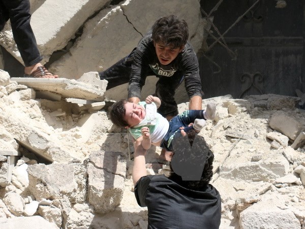 Biểu tình quy mô lớn phản đối sự hiện diện của quân đội Mỹ ở Bắc Syria