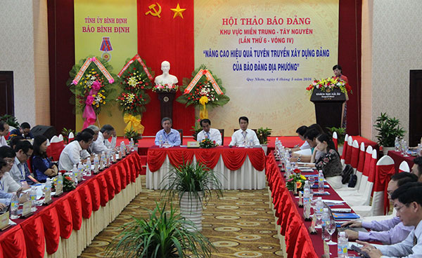 Hội thảo báo Đảng khu vực miền Trung-Tây Nguyên lần thứ 6 (vòng IV)